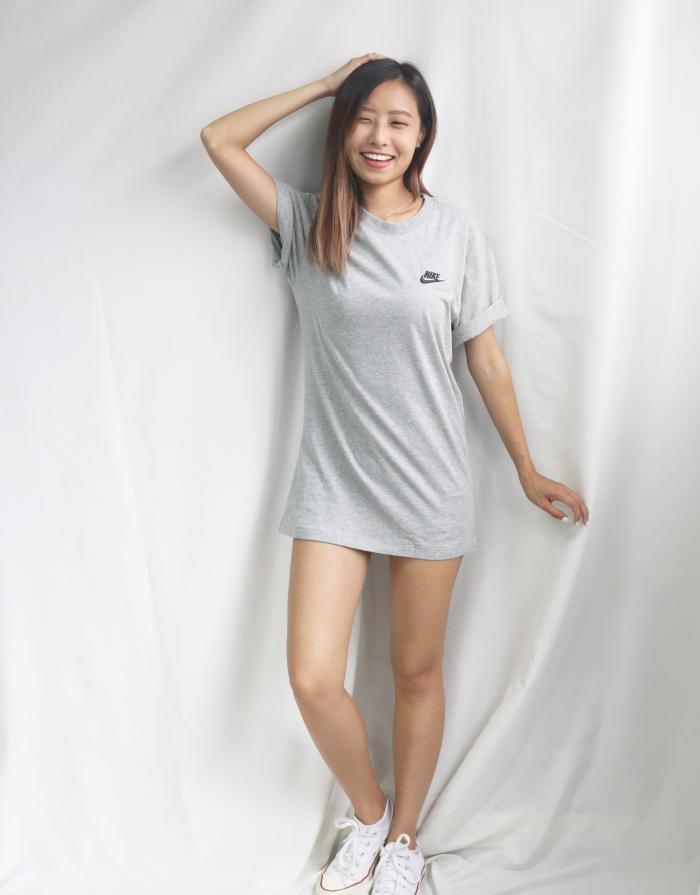Nike Club T-shirt Grey XS