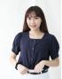 [KR] Linen fence blouse Navy