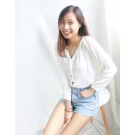 [KR] Cardigan White S