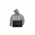 Champion Mens Packable Jacket Grey/Black S