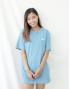 Nike Club T-shirt Light Blue S