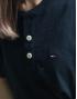 Tommy Hilfiger Essential Henley T-Shirt Black XS
