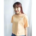 The North Face Cropped Simple Dome T-shirt Orange XS