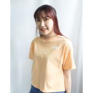 The North Face Cropped Simple Dome T-shirt Orange XS