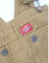 Dickies Kids Bib Overalls Brown L