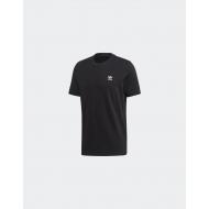 Adidas 三葉細 Logo T-shirt 黑色 加細碼