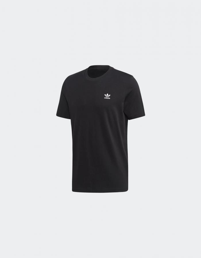 Adidas 三葉細 Logo T-shirt 黑色 加細碼