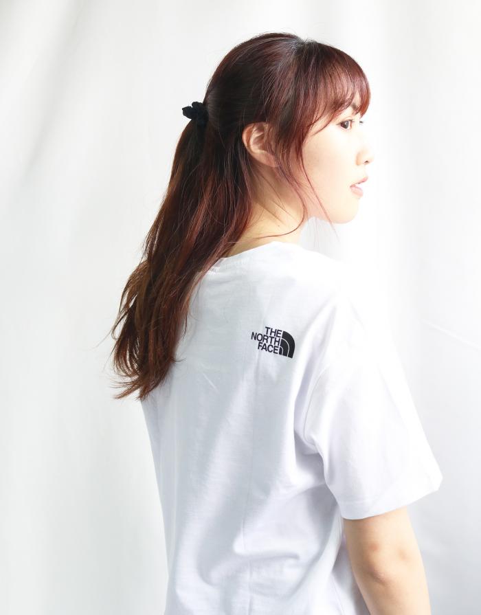 The North Face Cropped Simple Dome T-shirt White S