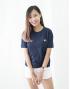 Tommy Hilfiger Women Badge T-Shirt Navy XS