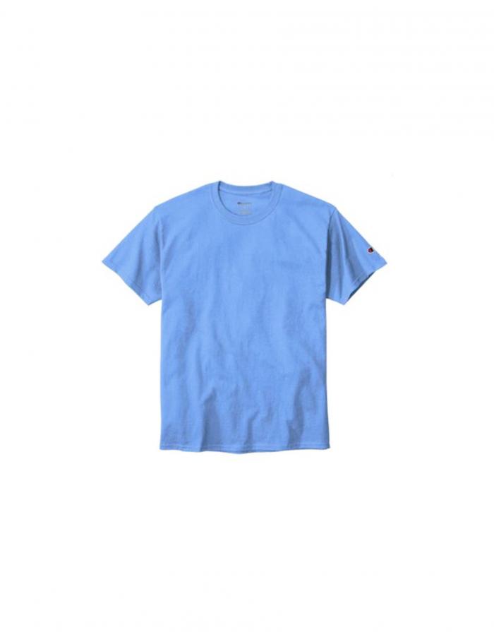 Champion Short Sleeve T-Shirt Light Blue M