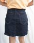 [KR] Denim skirt Navy