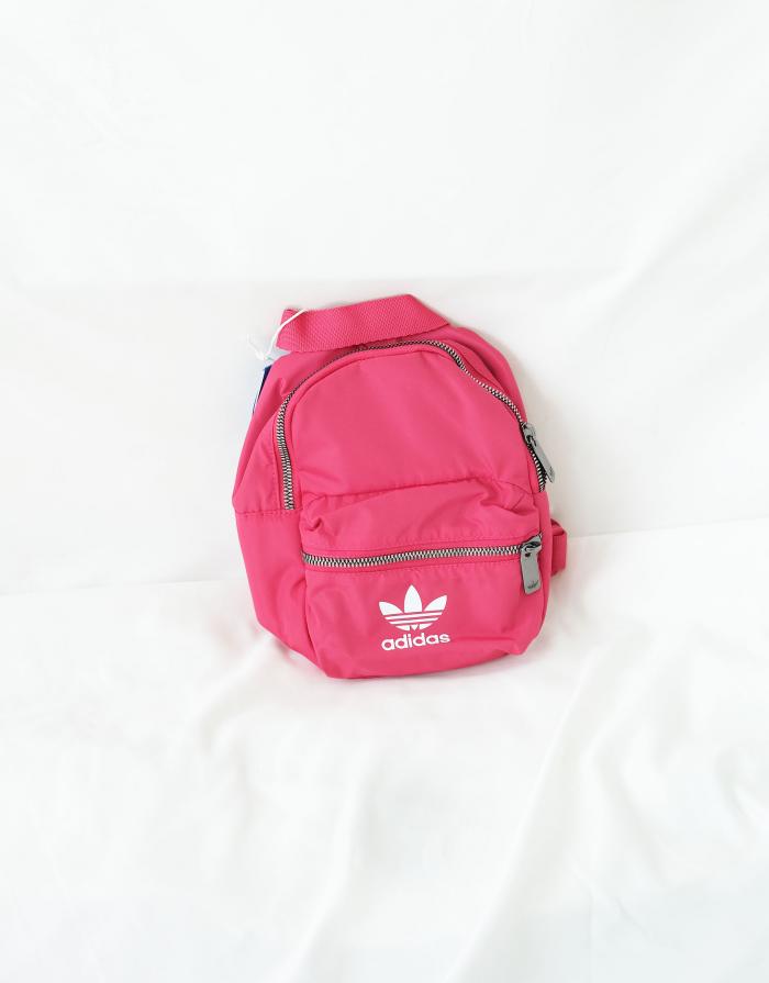 Adidas 迷尼背包 粉紅色