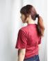 Nike Club T-shirt Maroon S