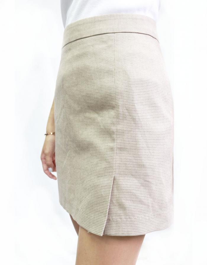 [Kr]Mini Skirt Biege