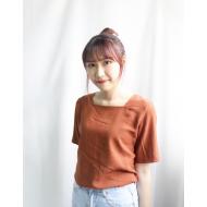 [KR]Square Collar Top Brick 