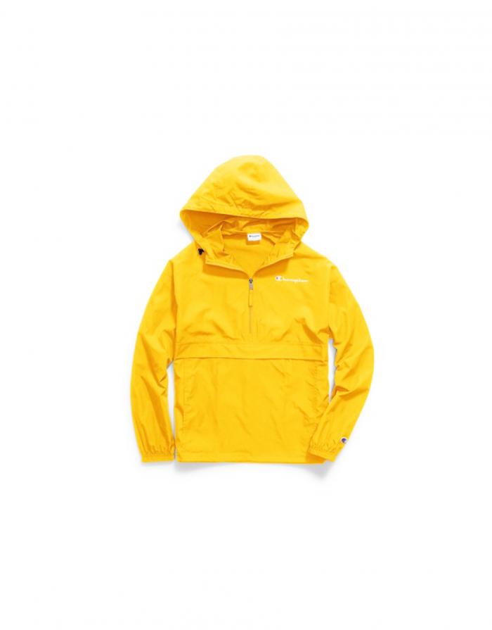 Champion Mens Packable Jacket Yellow S