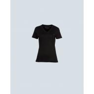 Tommy Hilfiger Women Essential V-Neck T-shirt Black XS