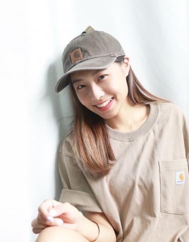 Carhartt  深啡洗水Cap帽